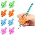 Miniatyrbilde 3 av 5: 8 stk. blyantgrep, blyantgrep skrivehjelp, skrivehjelp grep, universell pennholder barnegrep fingerholder håndskriftsverktøy for barn penn