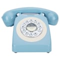 Miniatyrbild 2 av 8: CTN8019 Push Rotary Dial Desk Telephone Single Line Corded Phone för hemmakontor