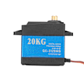 Miniatyrbild 7 av 8: QX‑3120MG Vattentätt Servo 20KG Hög Hastighet Metallväxel Digital Servo för Flygplan Bilmodell