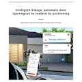 Miniatyrbillede 3 af 5: Tuya WiFi Smart Garageportåbner Trådløs 433MHz Dørsensor (US)