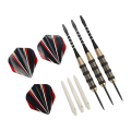 Miniatyrbillede 6 af 8: 20g 3 stk Dartsæt Professionelt stålspids Kobberskaft Dartsæt til professionelle dartspillere begyndere