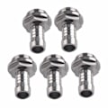 Miniatyrbillede 4 af 8: 6 STK PC Vandkøling TwoTouch Fitting G1/4 gevind Modhagestik til rør 9,2 mm