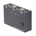Pikkukuva 4 / 8: 2-porttinen KVM-kytkin, kaksoisnäyttö, HD Multimedia Interface 4K 30 Hz, 2 tietokonetta varten, USB-näppäimistön, hiiren ja näytön jakaminen, KVM-muunnin