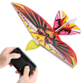 Miniatyrbild 6 av 8: RC Flygande Fågel Leksak Hög Simulation 2.4GHz Fjärrkontroll EBird Barn Leksak (Orange)