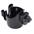 Miniatyrbilde 5 av 8: Baby Stroller Cup Holder Universal 2 i 1 Stroller Drink Holders med Mobiltelefon Stativ for Utendørs