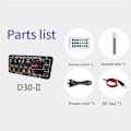 Miniatyrbilde 2 av 5: 12V Digital Bluetooth Forsterkerkort Subwoofer EU-PLUGG