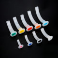 Miniatyrbild 3 av 8: 9 st Engångsförsta hjälpen Oral Air Way Guedel Airway Tube Gasguide Tube för patienter