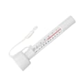 Miniatyrbilde 1 av 8: Bassengtermometer Transparent Farge Vanntett Holdbar 0 til 50℃ Enkel Avlesning Svømmebasseng Termometer for Elv