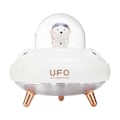 Pikkukuva 1 / 5: Kaksi Suutinta Langaton UFO Ilmankostutin Pöytäkoneen Ilmankostutin Söpö Planeetta Karhu LED
