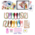 Miniatyrbillede 8 af 8: Papirkillingssæt Gradient Ramp Farverig Scrip DIY Håndlavet Kunst Håndværktøjssæt