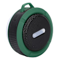 Miniatyrbild 3 av 8: C6 Bluetooth-högtalare med sugkopp karbinhake vattentät mini-subwoofer för utomhussporter Grön
