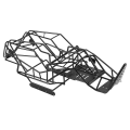 Miniatyrbilde 5 av 8: Sort metall rullebur chassisramme for Axial Wraith 90018 1/10 skala RC bil
