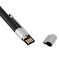 Pikkukuva 6 / 8: Ultraohut 2-in-1-muistitikku + kuulakärkikynä USB2.0-muistitikkukynä (musta 32 Gt)