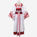 Miniatyrbild 1 av 5: Mo Dao Zu Shi Cosplay Kostymset - Wen Qing Hanfu och Perukalternativ