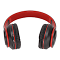 Miniatyrbillede 8 af 8: Trådløst headset Stereo Noise Cancelling Foldbare Bluetooth-hovedtelefoner til mobiltelefon PC Rejsespil Sort med rød