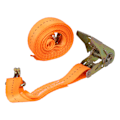 Miniatyrbillede 2 af 8: Skralderem Polyester Heavy Duty bindestrop med skraldespænde til billastbilbagagegods (10 meter（32.8ft）)