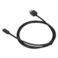Miniatyrbillede 3 af 8: HDTV til Micro HD Multimedia Interface Adapter Kabel HD Enheder Forbindelsesadapter Kabel 1 Meter