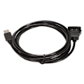 Pikkukuva 6 / 8: Auton USB 2.0 -jatkokaapeli, upotettu asennus, vedenpitävä PVC auton kojelaudan jatkokaapeli