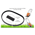 Miniatyrbilde 3 av 3: Flymo Glide Master 350 Gm350 (9660192-01) Fl267 Poly V Drivreim *gratis levering*