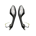 Miniatyrbild 1 av 5: Vikbara LED Blinkers Backspeglar för Yamaha YZF R6 YZF-R6 Som Visat