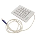 Miniatyrbilde 7 av 8: Mekanisk numerisk numerisk 18 taster Lineær handlingsbryter ABS Plug and Play Kablet numerisk numerisk for kontorbankregnskapsfører