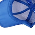 Miniatyrbillede 4 af 5: Glitter Sequin Baseball Caps - Stilfulde Justerbare Snapback Hatte til Kvinder og Mænd, Perfekt til Fester og Udendørsaktiviteter Blå
