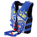 Miniatyrbillede 1 af 8: Manner Børn svømmejakker Børn svømmevest Neopren Swim Learner badetøj (blå L)