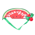 Miniatyrbild 8 av 8: Välkommensskylt Vattenmelon Form Vacker Utsökt Luktfri Dörrdekoration för Heminredning