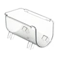 Miniatyrbillede 2 af 8: Vandflaskearrangør Transparent Stakbar Pladsbesparende Vandflaske Opbevaringsholder Stativ til Vakuumkop 1 Gitter