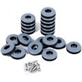 Miniatyrbild 3 av 5: Teflon Möbelglidare Tungt PTFE Glid för Bord Stolar Skåp Soffor 1 Tums Bas 20-pack