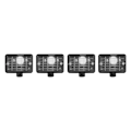 Miniatyrbilde 6 av 8: RC LED-lysdeksel for HSP REDCAT AXAIL scx10 Scale RC Model Crawler LED-lyssett (firkant)