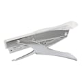 Miniatyrbillede 6 af 8: Håndholdt hæftemaskine 10 ark kapacitet ergonomisk arbejdsbesparende mini hæftemaskine til binding af dokumenter transparent