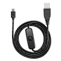 Pikkukuva 2 / 8: Mikro USB power OFF-kytkimellä Raspberry Pi 3 / 2 / B / B+ / A:lle