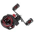 Miniatyrbillede 2 af 8: Metal High Speed ​​Bait Black Rose 8.1：1 Lang skydning venstre/højre hånd Magnetisk bremse Fiskeri kastehjulshjul Sort rose venstre hånd