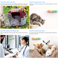 Miniatyrbild 7 av 7: 4 st Pet Deodorant Aromatherapy Luftfräschare Lukt för Kennel Husdjursströ