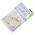 Pikkukuva 6 / 8: Timanttimaalaussetti, linnun kuvio, kiiltävä, hieno DIY-kotiseinän koriste, 5D-maalaustaide 30x30cm