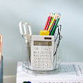 Miniatyrbillede 5 af 5: Kosmetik Opbevaringsboks med Roterende Penholder og 5 Rum