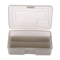 Miniatyrbillede 2 af 8: 3 Grids lokker Opbevaringsboks Fiskegrej Container Ske Krog Agn Tackle Case