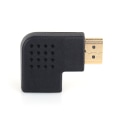 Miniatyrbild 1 av 5: 90° rätt vinkel HDMI hane till HDMI hona Adapter Connector Extender för HDTV