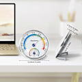 Miniatyrbild 3 av 5: Hygrometer Termometer Analog Monitor för Inomhus och Utomhus, Babyrum, Växthus