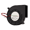 Pikkukuva 1 / 8: 12V puhallin DC12V 2.85A 5400RPM harjaton kestävä PBT lasikuitukupari jäähdytyspuhallin reitittimen moottorilaitteeseen