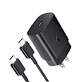 Miniatyrbillede 2 af 8: 25W Oplader USB Type C Strømadapter Vægoplader Blokladekabel til Samsung S21S20