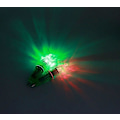 Miniatyrbilde 4 av 5: 5-delt sett 4,7 tommer (ca. 11,9 cm) dyp og super vanntett LED fiskelys disco blinkende 7
