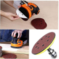 Miniatyrbillede 4 af 5: 50 styks assorterede kornslibeskiver til orbitalsliber med 8 huller og slibemidler 400# sandpapirpuder