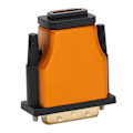 Miniatyrbilde 5 av 8: DVI-hann til HD-multimedia-grensesnitt-hunn-adapter støtter 1080P for PS3/PS4/projektor/HDTV