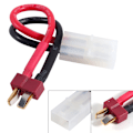 Miniatyrbillede 8 af 8: Deans Style T-stik hanstik 14AWG blødt silikonetrådkabel