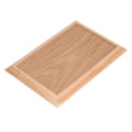 Miniatyrbillede 6 af 8: Træ serveringsbakke hjem kaffebar enkel elegant eftermiddagstebakke til fest familiefest 31,5 x 21,5 cm / 12,4 x 8,5 tommer