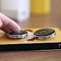 Miniatyrbillede 5 af 5: Skrivebordsgyro Mezmocoin Lommelegetøj Farverig Lysende Galaxy Stjerne Rustfrit Stål Roterende Gyro Fingerspids Anti Stress Legetøj Børnegave Zekai C