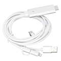 Pikkukuva 6 / 8: Kaapeliadapteri 3 in 1 HD-tila Laaja yhteensopivuus 1080P Ei asemaa vaadita High Definition Multimedia Interface -kaapeli 5V