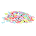 Miniatyrbilde 2 av 8: 300 stk sommerfuglperler i plast – Tilbehør til smykker, håndverk og hobby for barn